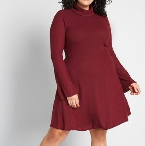NEW Modcloth Idyllic Arrangement Sweater Dress